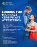 Marriage Certificate Attestation Services for Family Visa UAE