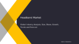 Headband Market Analysis and Growth Forecast 2032