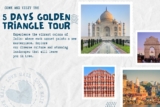 Golden triangle tour 5 Days by Golden Triangle Tours In India Company.