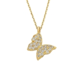 The Elegant Appeal of a Gold Butterfly Necklace