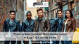 Winter Fashion Essentials: Men’s Bomber Jackets to Keep You Cozy and Stylish