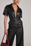 10 Ways to Style a Leather Jumpsuit for Women