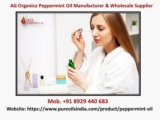 AG Organica Peppermint Oil Manufacturer & Wholesale Supplier