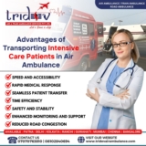 Tridev Air Ambulance Services in Delhi: Pioneering Swift and Reliable Critical Care Transport Across India