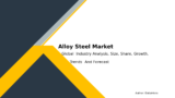 Alloy Steel Market Growth Analysis Through 2032