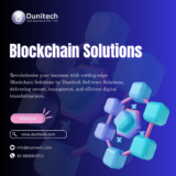 Custom Blockchain Development: Revolutionizing Businesses with Dunitech Soft Solutions