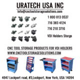 Premium CNC Tool Storage Solutions for VDI Holders from Uratech USA Inc