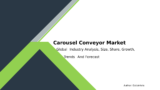 Carousel Conveyor Industry Report | Market Growth & Trends