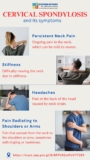 🩺 Cervical Spondylosis & Its Symptoms 🩺