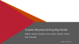 Global Crawler Mounted Drilling Rig Market Insights, Trends, and Forecast till 2032