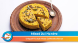 Mixed Dal Handvo for diabetes