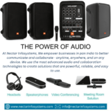 Unleashing the Power of Audio-Conferencing Solutions by Nectar Infosystems