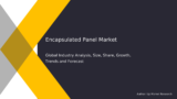 Encapsulated Panel Market Forecast, Trend Analysis – 2032