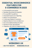 Essential WooCommerce Features for E-Commerce in 2025