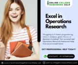 Get Ahead in Operations Research with Expert Assignment Help
