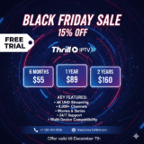 Thrill IPTV – Grab the Best Indian IPTV Provider Deals This Black Friday Sale on Hindi IPTV Channels