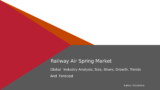Railway Air Spring Market Share and Growth Analysis 2032