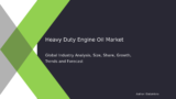 Heavy Duty Engine Oil Market Industry Forecast – Market Growth & Demand 2032