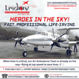 The Great Solutions Are Here Tridev Air Ambulance Services in Patna