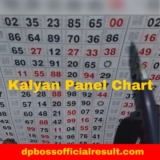 What is Kalyan Panel Chart in Satta Matka?