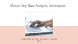 Key Data Analysis Techniques Covered in DY Patil Distance Learning MBA Curriculum