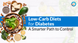 How can a low-carb diet benefit people with type 2 diabetes?