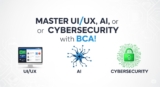 Master UI/UX, AI, or Cyber security with BCA!  Best Fields!
