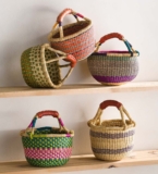 Bolga round basket