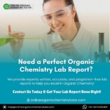 Get High-Quality Organic Chemistry Lab Report Writing Help