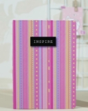 Premium Side-Printed Pink Inspire Diary by deskstore.in