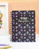 Stay Pawsitive Spiral Notebook By deskstore