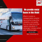 Effortless Transit in Abu Dhabi: Embracing the Flexibility of Bus Rentals