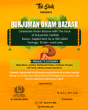Celebrate Onam in Dubai: Join Us at Burjuman Onam Bazaar by The Souk