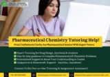 Pharmaceutical Chemistry Excellence Starts Here – Personalized Tutoring Available