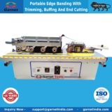 Portable Edge Banding Machine, Trimming Buffing And End Cutting