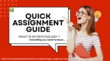 What Is AP Psychology About? Here’s a Quick Assignment Guide