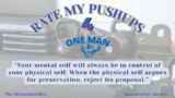 One Man Strong: Rate My Push-Ups 4 – Close-Grip Bar & Dietary Tips
