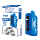 Experience Unmatched Flavor with the RAZ TN9000 Disposable Vape: Blue Raz Cotton Cloudz