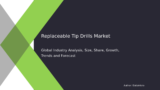 Replaceable Tip Drills Market Growth and Trends Demands Analysis 2032