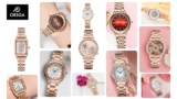 Latest Collection of Rose Gold Dial Watches for Women