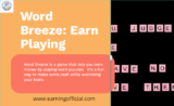 Earn from Playing Games on Word Breeze