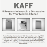 5 Reasons to Invest in a Dishwasher for Your Modern Kitchen