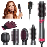walmart. com NEXPURE 6 in 1 Hot Air Styler Professional Frizz-Free Blow Dryer Brush