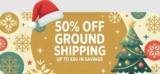 55printing.com Holiday Special: 50% OFF Ground Shipping Site-Wide