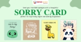 Why a Thoughtful Sorry Card Can Mend Relationships
