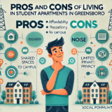 Pros and Cons of Living in Student Apartments in Greensboro