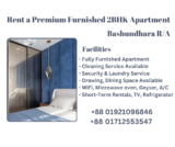 A Premium Living Experience: Rent a Fully Furnished Two-Bedroom Apartment in Bashundhara R/A