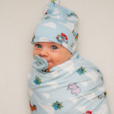 Essential Baby Gear: Pacifier Clips, Mickey Hats, and Car Seats with Covers