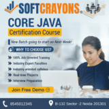 Code the Foundation, Build the Future: Core Java Expertise at Softcrayons