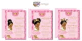 Make Your Celebration Special With a Princess Baby Shower Invitation From Custom Candy Bar Wrappers